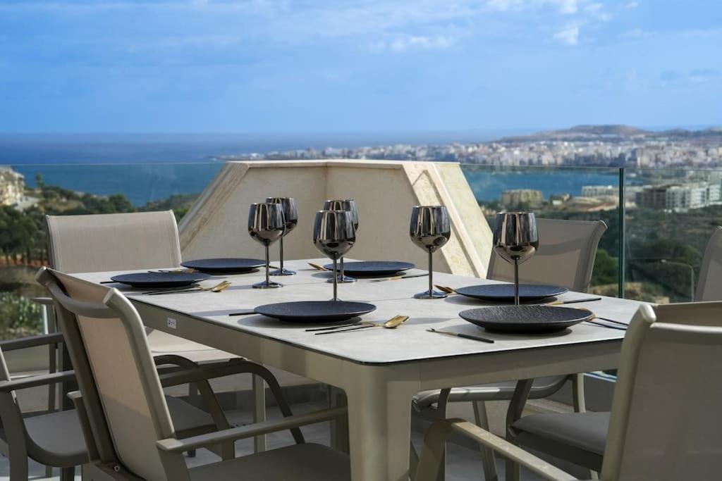 梅利哈Lux Sea&Country Views With Pool公寓 外观 照片